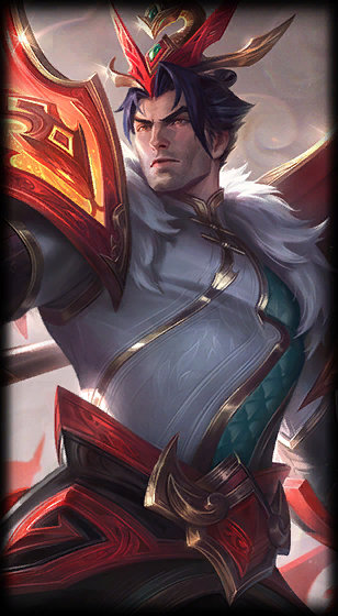 Mythmaker Jarvan IV loading screen art