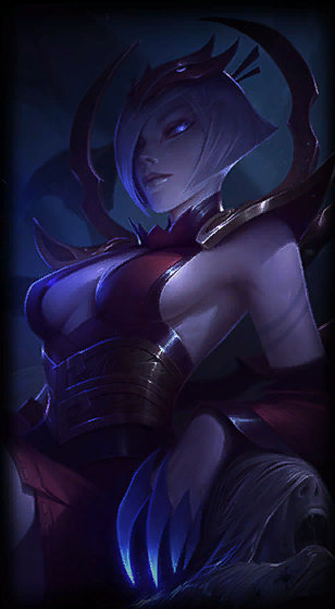 Blood Moon Elise loading screen art