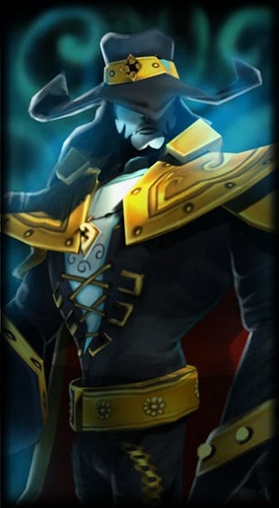 Classic Twisted Fate loading screen art