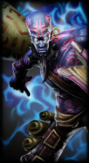 Classic Ryze loading screen art