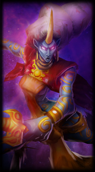 Classic Soraka loading screen art
