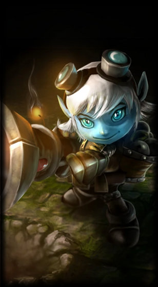 Classic Tristana loading screen art