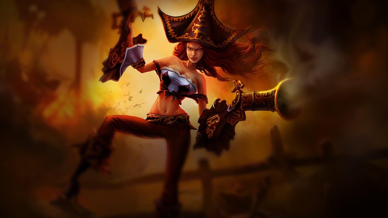 Classic Miss Fortune splash art