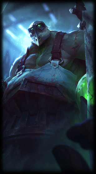Butcher Urgot loading screen art