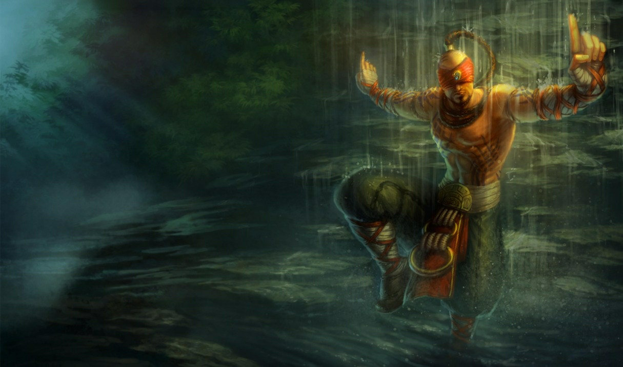 Classic Lee Sin splash art