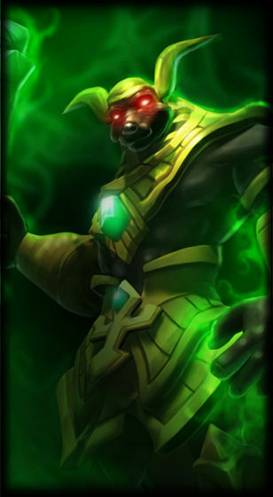 Classic Nasus loading screen art