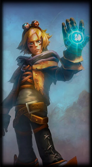 Classic Ezreal loading screen art