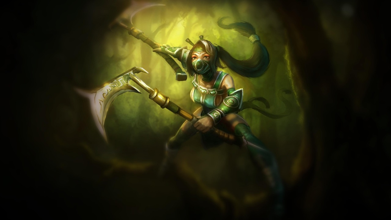 Classic Akali splash art