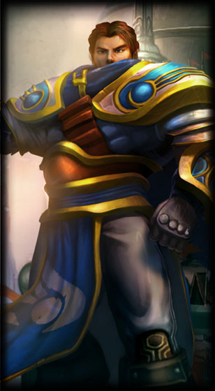 Classic Garen loading screen art