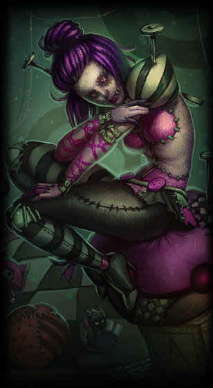 Sewn Chaos Orianna loading screen art