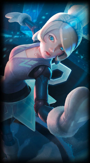 Winter Wonder Orianna loading screen art