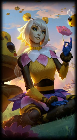 Orbeeanna (Orianna) loading screen art