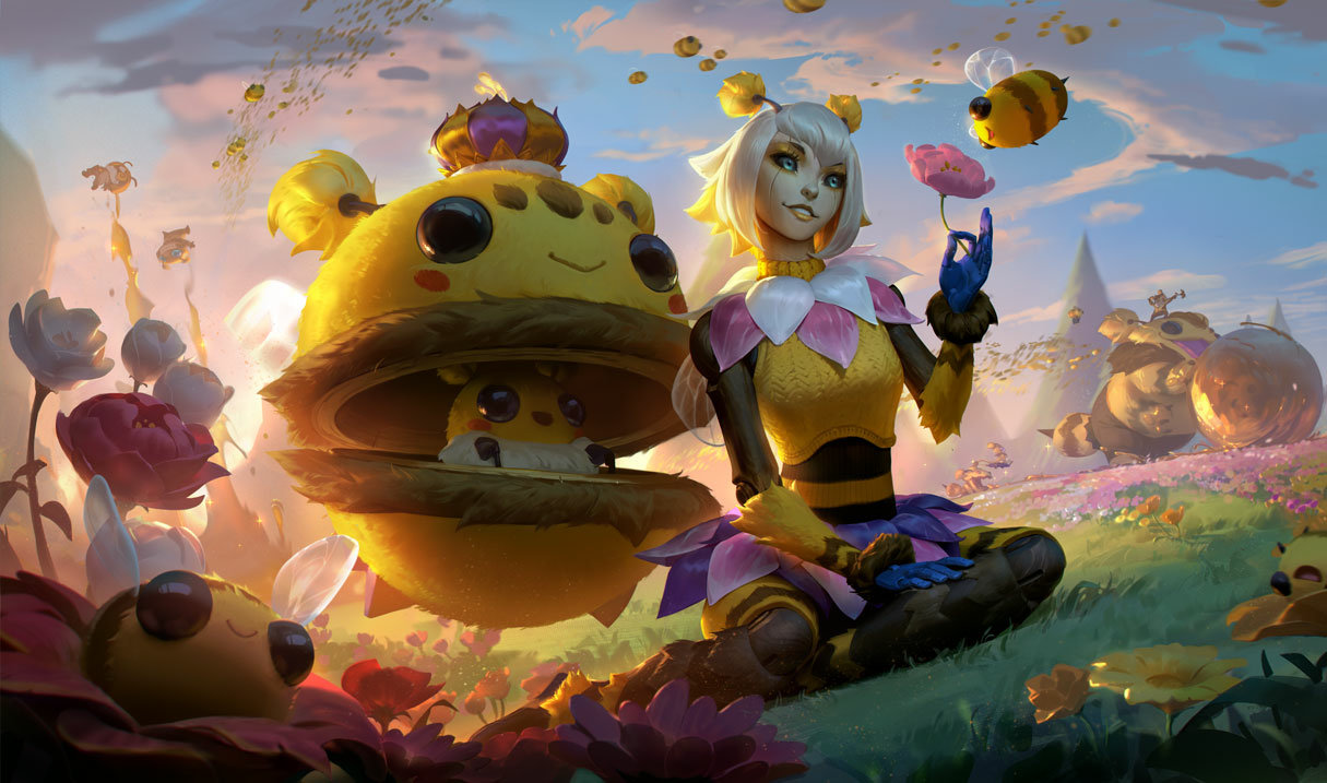 Orbeeanna (Orianna) splash art