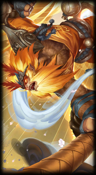 Radiant Wukong loading screen art