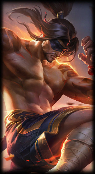 Traditional Lee Sin loading screen art
