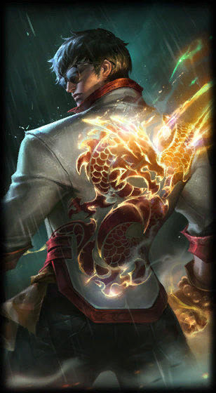 Dragon Fist Lee Sin loading screen art