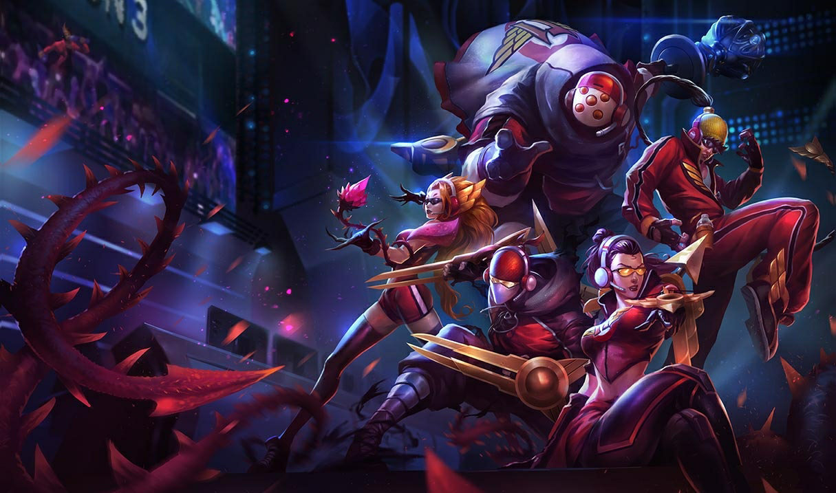 SKT T1 Lee Sin splash art