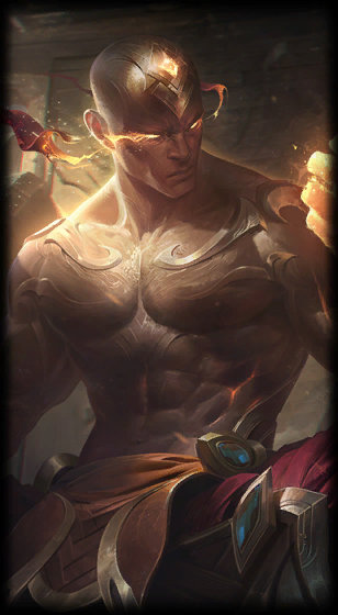 God Fist Lee Sin loading screen art