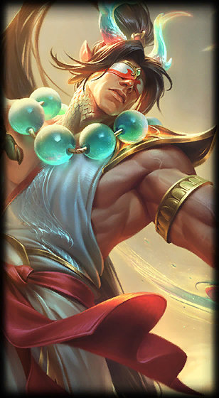 Heavenscale Lee Sin loading screen art