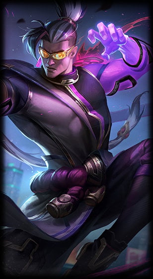 Inkshadow Lee Sin loading screen art