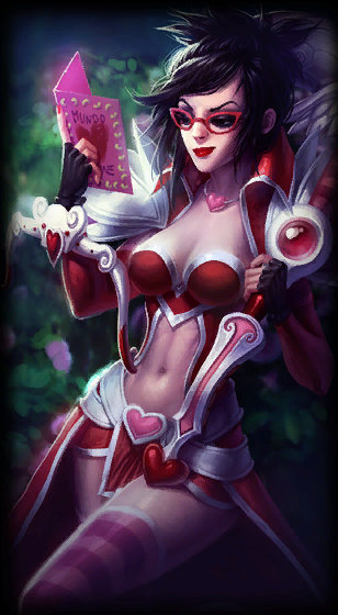 Heartseeker Vayne loading screen art