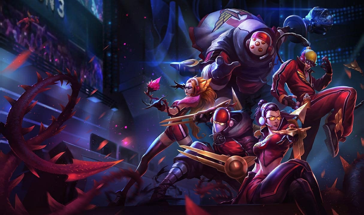 SKT T1 Vayne splash art