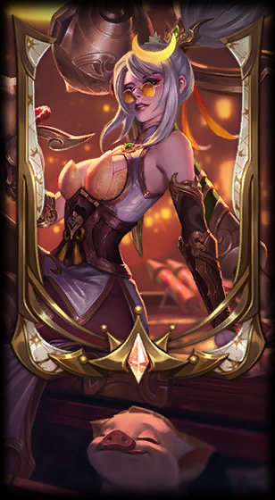 Prestige Firecracker Vayne (2022) loading screen art