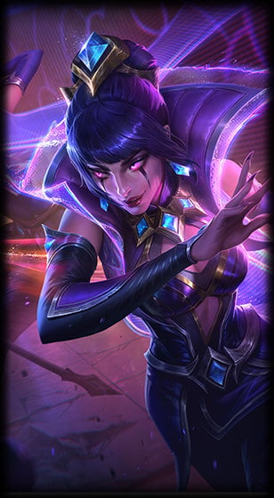 Worlds 2020 LeBlanc loading screen art