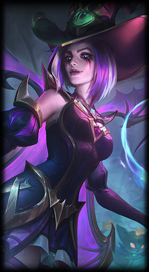 Bewitching LeBlanc loading screen art