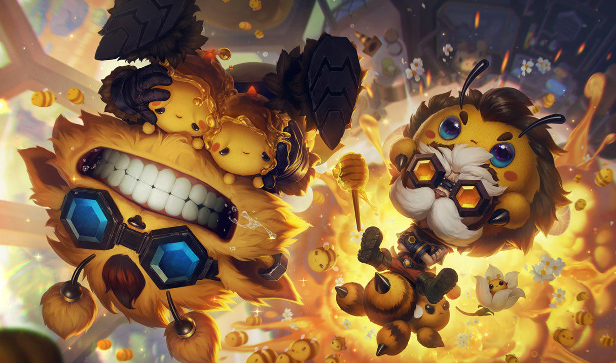 Heimerstinger (Heimerdinger) splash art