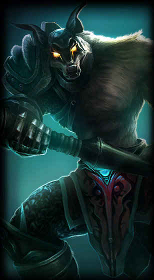Dreadknight Nasus loading screen art