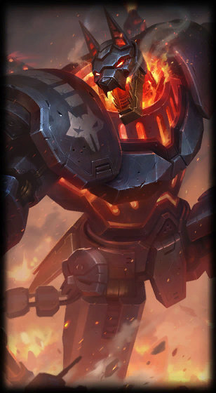 Battlecast Nasus loading screen art
