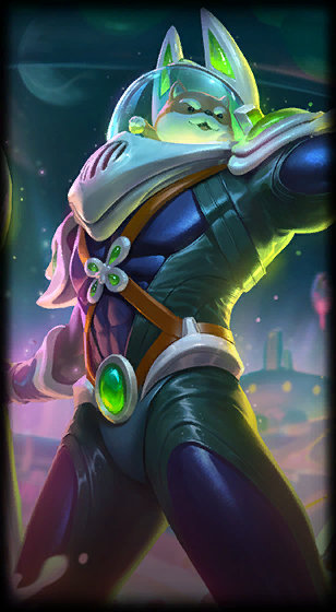 Space Groove Nasus loading screen art
