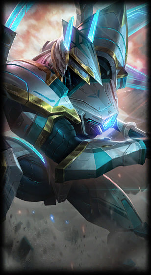 Armored Titan Nasus loading screen art