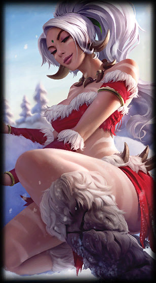 Snow Bunny Nidalee loading screen art