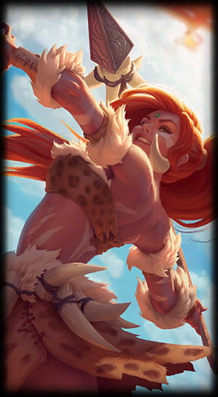 Leopard Nidalee loading screen art