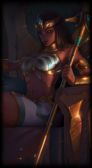 Pharaoh Nidalee loading screen art