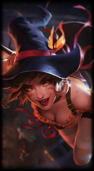 Bewitching Nidalee loading screen art