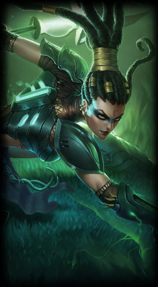 Headhunter Nidalee loading screen art