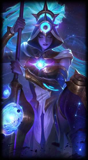 Cosmic Huntress Nidalee loading screen art