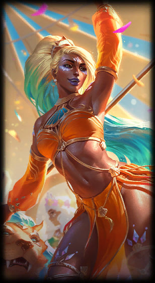 Ocean Song Nidalee loading screen art