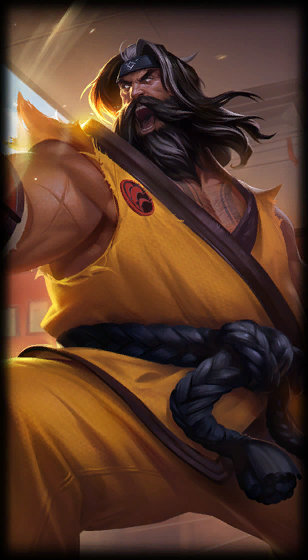 Black Belt Udyr loading screen art