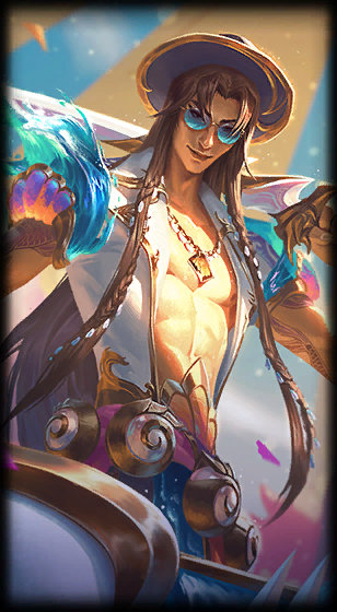 Ocean Song Yone loading screen art