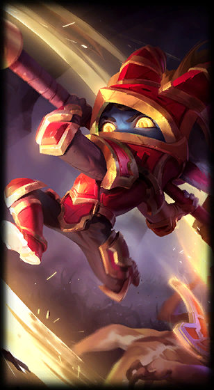 Scarlet Hammer Poppy loading screen art