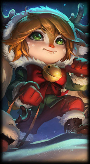 Snow Fawn Poppy loading screen art