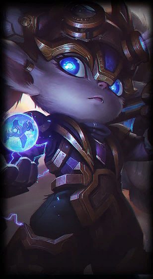 Hextech Poppy loading screen art