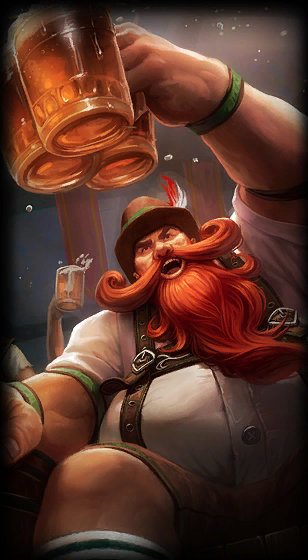 Oktoberfest Gragas loading screen art