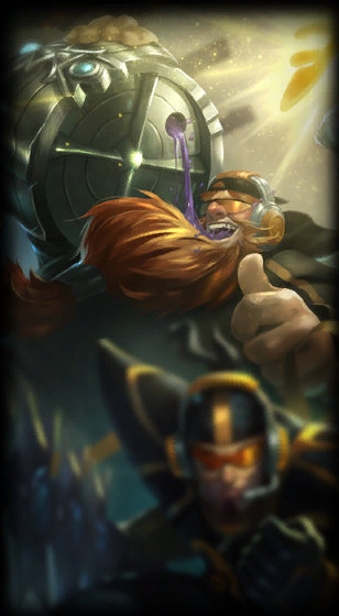 Fnatic Gragas loading screen art