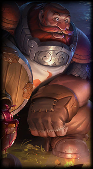 Gragas Caskbreaker loading screen art