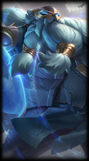 Warden Gragas loading screen art